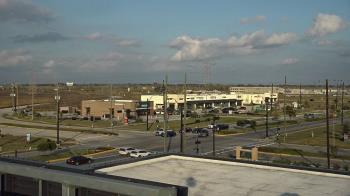 Weather camera view of Iowa Colony Police Department.