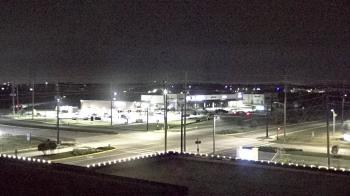 Weather camera view of Iowa Colony Police Department.