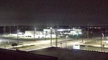 Weather camera view of Iowa Colony Police Department.