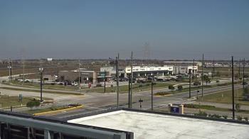 Weather camera view of Iowa Colony Police Department.
