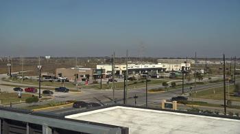 Weather camera view of Iowa Colony Police Department.