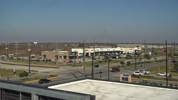 Weather camera view of Iowa Colony Police Department.