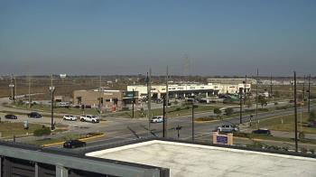 Weather camera view of Iowa Colony Police Department.