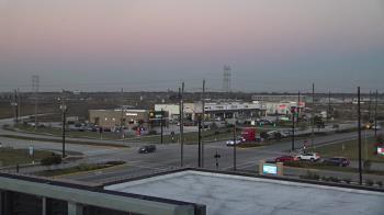 Weather camera view of Iowa Colony Police Department.