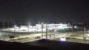 Weather camera view of Iowa Colony Police Department.