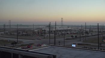 Weather camera view of Iowa Colony Police Department.