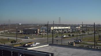Weather camera view of Iowa Colony Police Department.
