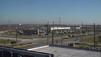 Weather camera view of Iowa Colony Police Department.