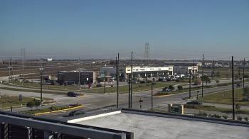 Weather camera view of Iowa Colony Police Department.