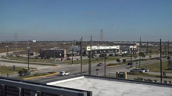 Weather camera view of Iowa Colony Police Department.