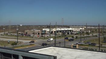 Weather camera view of Iowa Colony Police Department.