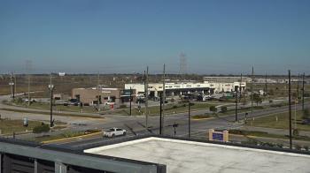 Weather camera view of Iowa Colony Police Department.