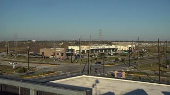 Weather camera view of Iowa Colony Police Department.
