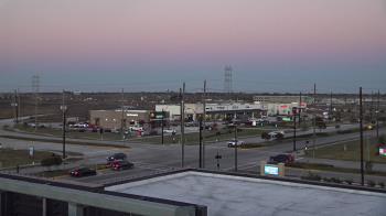 Weather camera view of Iowa Colony Police Department.