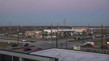 Weather camera view of Iowa Colony Police Department.