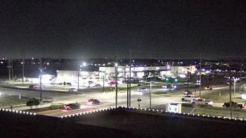 Weather camera view of Iowa Colony Police Department.