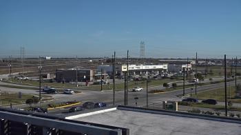 Weather camera view of Iowa Colony Police Department.