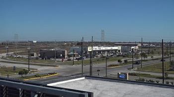 Weather camera view of Iowa Colony Police Department.