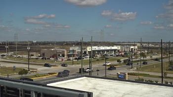 Weather camera view of Iowa Colony Police Department.