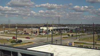Weather camera view of Iowa Colony Police Department.