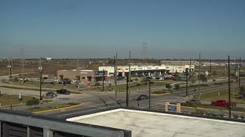 Weather camera view of Iowa Colony Police Department.