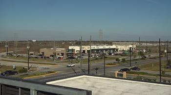 Weather camera view of Iowa Colony Police Department.