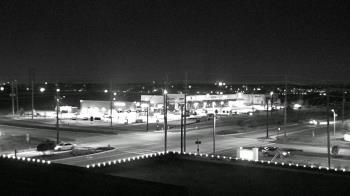 Weather camera view of Iowa Colony Police Department.