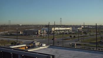 Weather camera view of Iowa Colony Police Department.