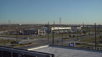 Weather camera view of Iowa Colony Police Department.