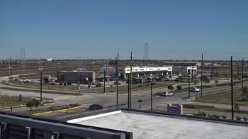 Weather camera view of Iowa Colony Police Department.