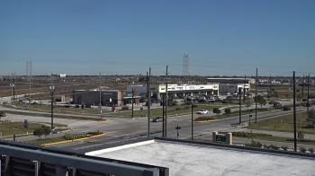 Weather camera view of Iowa Colony Police Department.