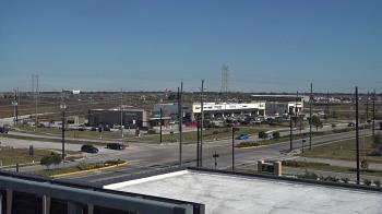 Weather camera view of Iowa Colony Police Department.