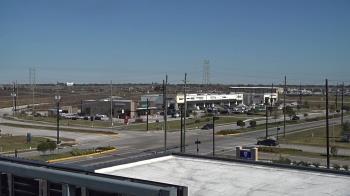 Weather camera view of Iowa Colony Police Department.