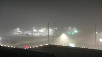 Weather camera view of Iowa Colony Police Department.