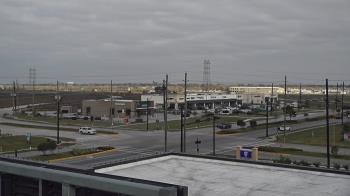 Weather camera view of Iowa Colony Police Department.