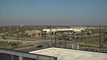 Weather camera view of Iowa Colony Police Department.