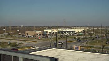 Weather camera view of Iowa Colony Police Department.