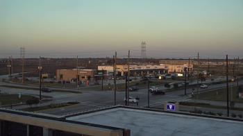Weather camera view of Iowa Colony Police Department.
