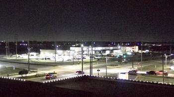 Weather camera view of Iowa Colony Police Department.