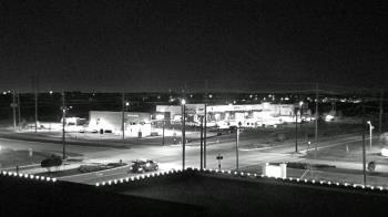 Weather camera view of Iowa Colony Police Department.