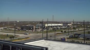 Weather camera view of Iowa Colony Police Department.