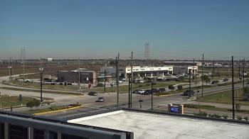 Weather camera view of Iowa Colony Police Department.