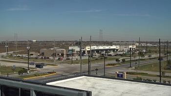 Weather camera view of Iowa Colony Police Department.