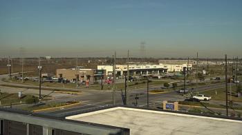 Weather camera view of Iowa Colony Police Department.