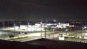 Weather camera view of Iowa Colony Police Department.