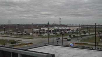 Weather camera view of Iowa Colony Police Department.