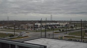Weather camera view of Iowa Colony Police Department.
