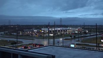 Weather camera view of Iowa Colony Police Department.