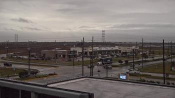 Weather camera view of Iowa Colony Police Department.