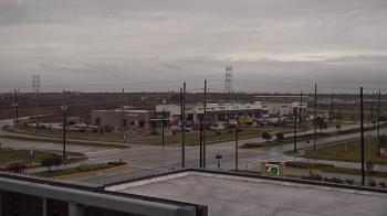 Weather camera view of Iowa Colony Police Department.